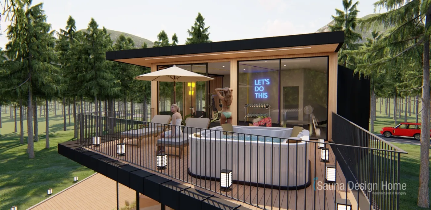 Wellness terasz